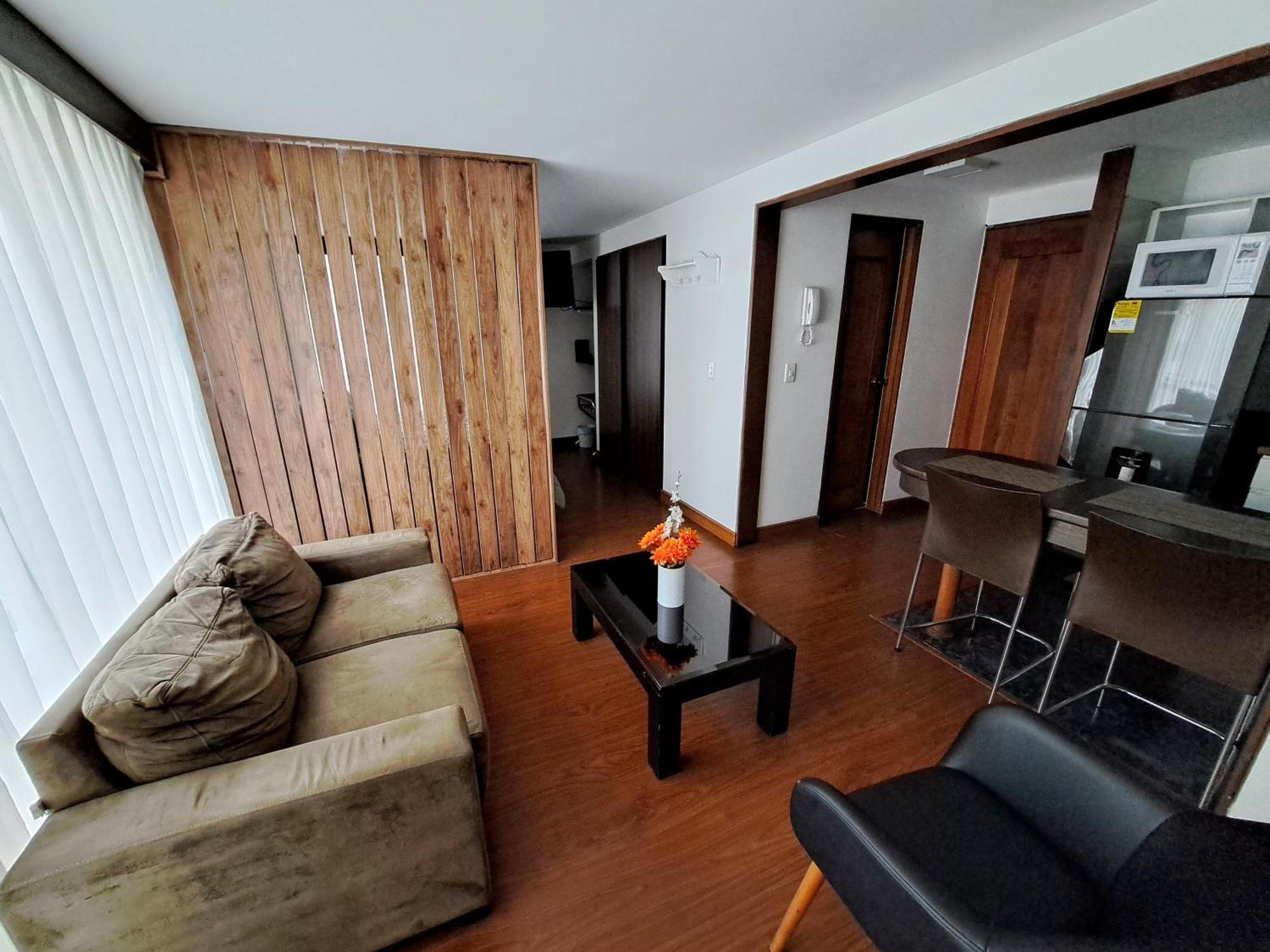 Acogedor Apartasuite Cerca Al Parque De La 93 Bogotá Eksteriør bilde